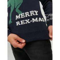 Unisex Jumper Jack & Jones T REX Navy Blue