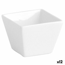 Snack tray Quid Chef White Ceramic (12 Units) (Pack 12x)