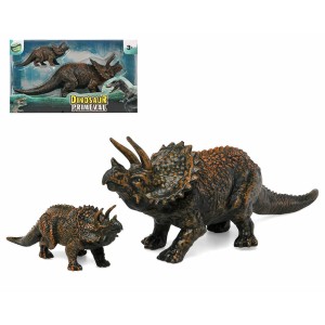 Set of 2 Dinosaurs 2 Units 32 x 18 cm