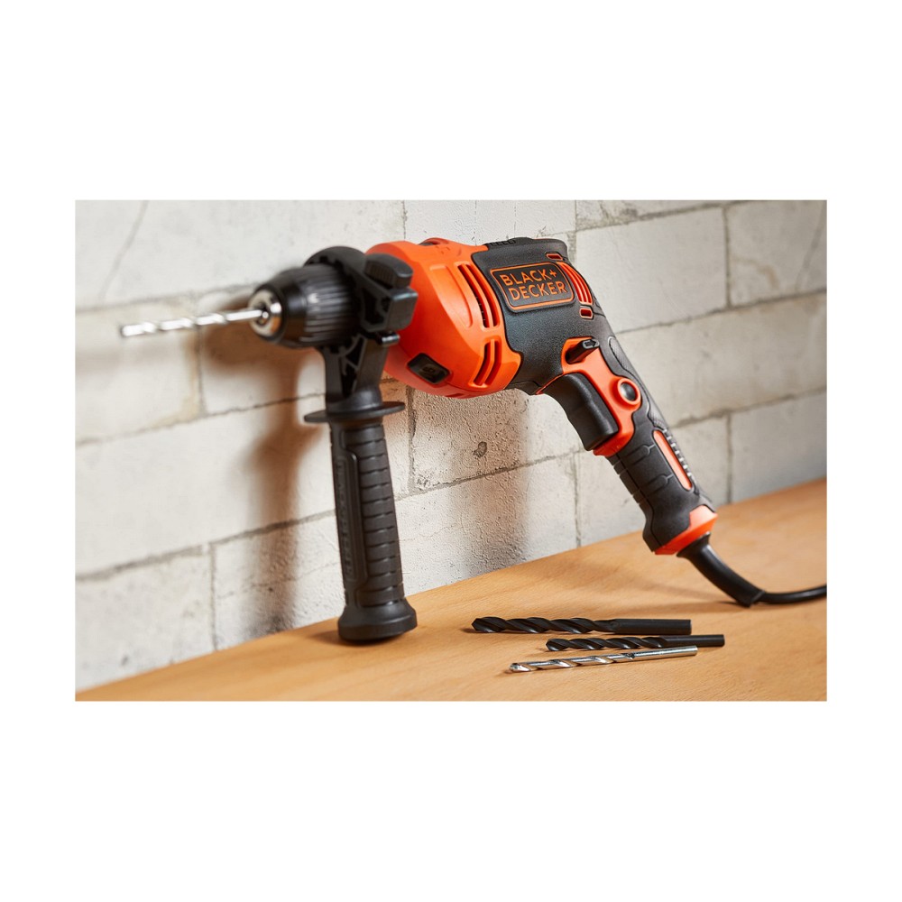 Bohrset und Zubehör Black & Decker BEH710K-QS 230 V 710 W