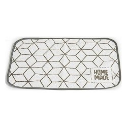 Table Mat 33 x 0,3 x 48 cm Grey White (12 Units)