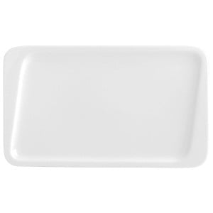 Dessertteller Quid Chef aus Keramik Weiß 25 x 15 cm (6 Stück) (Pack 6x)