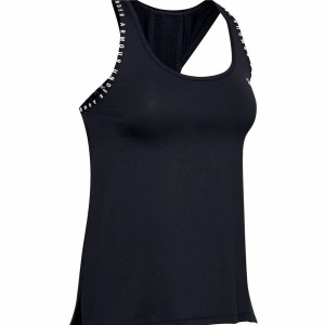 Tank Top Women Under Armour Knockout Black