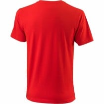 Herren Kurzarm-T-Shirt Wilson Team II Teach Rot