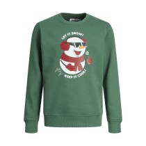 Jungen Sweater ohne Kapuze Jack & Jones 12222091 grün