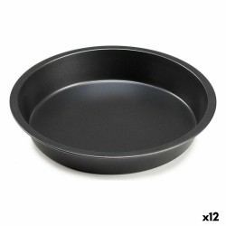 Moule pour four Kinvara CK25410-39 Gris foncé Métal Ø 28 cm (12 Unités)