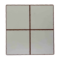 Dessous de plat Versa Blanc Céramique (20 x 20 cm)