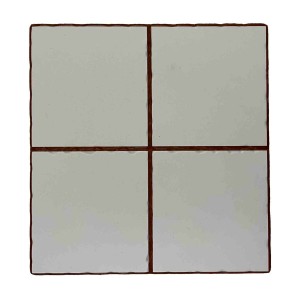 Dessous de plat Versa Blanc Céramique (20 x 20 cm)