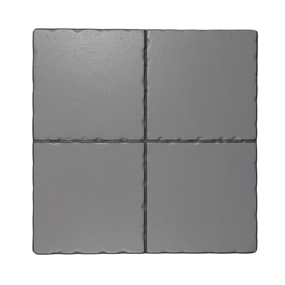 Dessous de plat Versa Gris Céramique (20 x 20 cm)