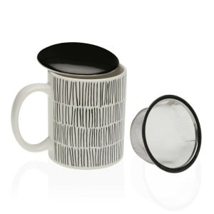 Tasse avec filtre pour infusions Versa New Lines Grès