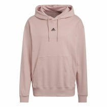 Herren Sweater mit Kapuze Adidas Essentials Rosa