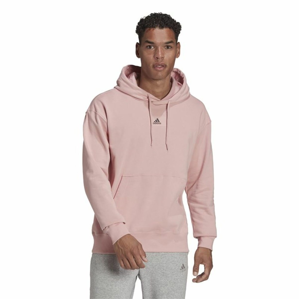 Sweat à capuche homme Adidas Essentials Rose