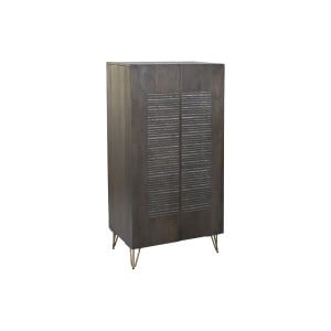 Armoire DKD Home Decor Marron Métal Bois de manguier 70 x 45 x 142 cm