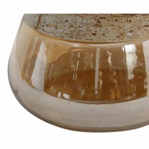 Table d'appoint DKD Home Decor Verre Bicolore Fer 50 x 50 x 49 cm