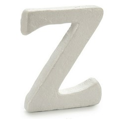 Letter Z White polystyrene 1 x 15 x 13,5 cm (12 Units)