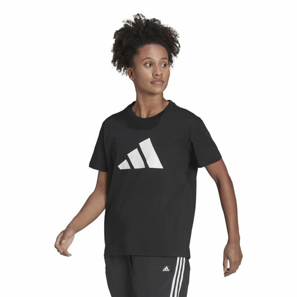 Men’s Short Sleeve T-Shirt Adidas Future Icons Black