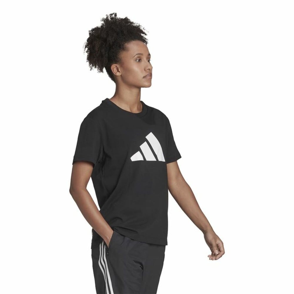 Men’s Short Sleeve T-Shirt Adidas Future Icons Black