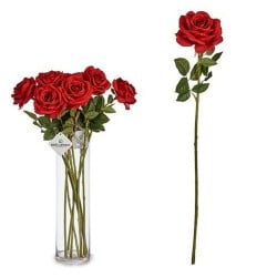 Branche Papier Plastique 65 cm Rose (12 Unités)