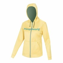 Sportjacke für Frauen Trangoworld Liena Mit Kapuze Gelb