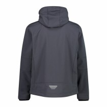 Sportjackefür Herren Campagnolo Softshell Melange Dunkelgrau