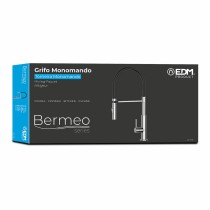 Mixer Tap EDM 01196 BERMEO Silver Brass Zinc