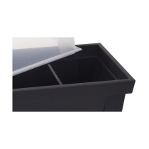 Greenhouse EDM Black polypropylene 80 x 40 x 65 cm Table