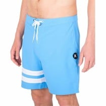 Maillot de bain homme Hurley Block Party 18" Bleu ciel