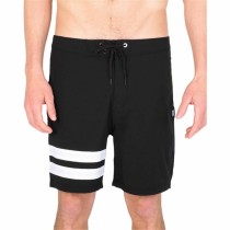 Herren Badehose Hurley Block Party 18" Schwarz