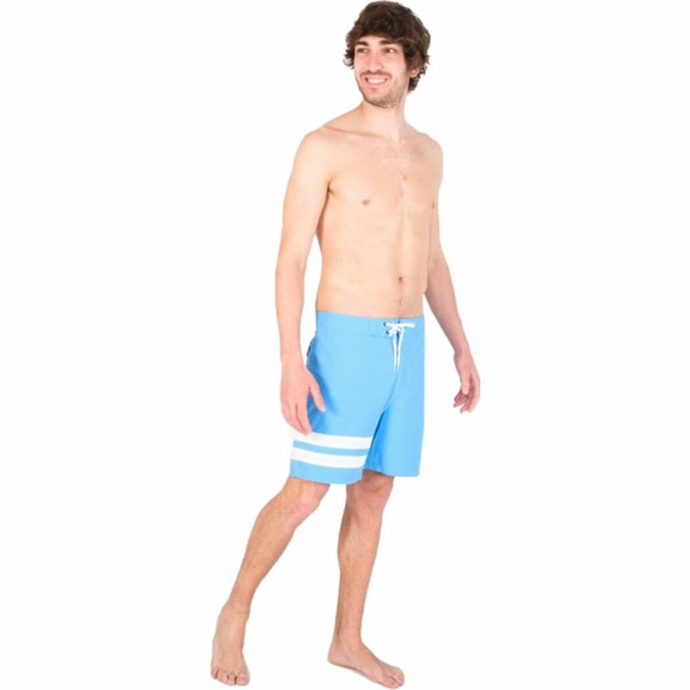 Herren Badehose Hurley Block Party 18" Himmelsblau