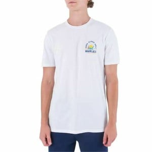 T-shirt à manches courtes homme Hurley Everyday Vacation Blanc