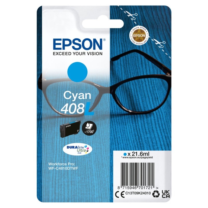 Original Ink Cartridge Epson C13T09K24010 Cyan