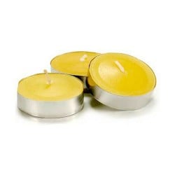 Candle Set Citronela Yellow (12 Units)