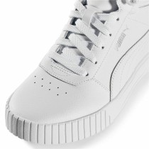 Casual Damenturnschuh Puma Carina 2.0 Mid Weiß