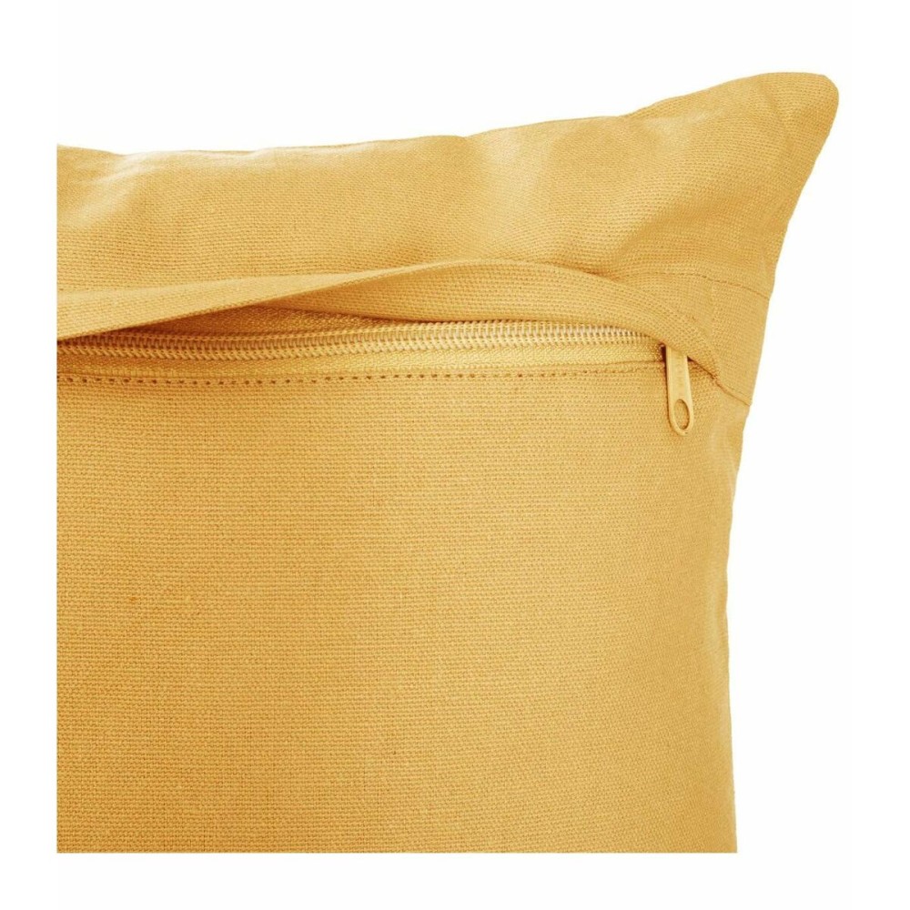 Coussin Atmosphera Otto Coton Moutarde (50 x 30 cm)