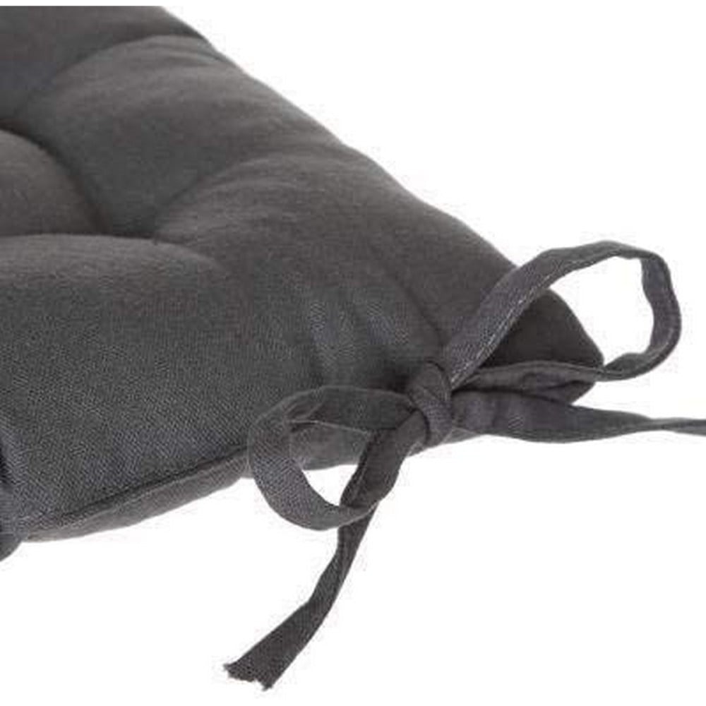 Coussin de chaise Atmosphera Gris foncé 38 x 38 cm