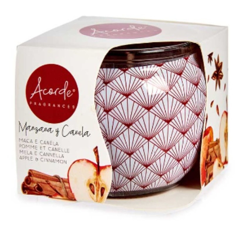 Scented Candle Acorde SS APLE&CIN Apple Cinnamon (12 Units)