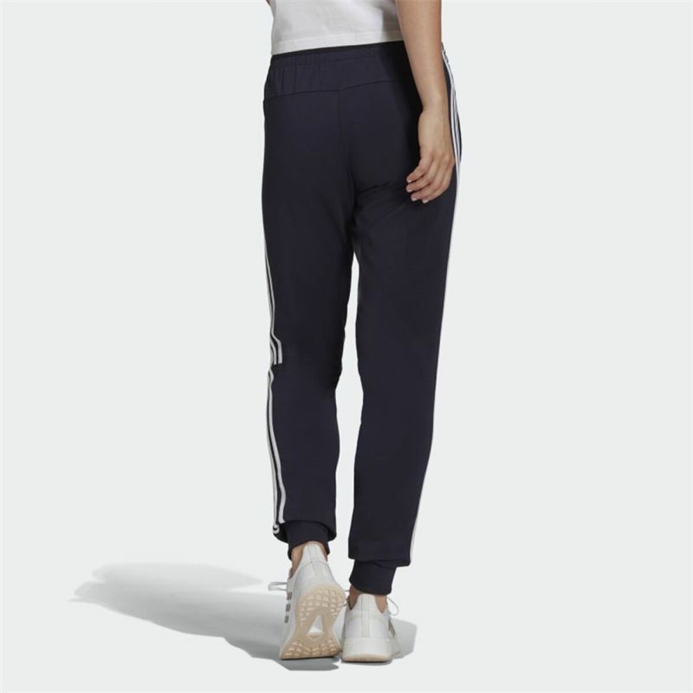 Adult's Tracksuit Bottoms Adidas  Essentials 3 Stripes Lady Blue