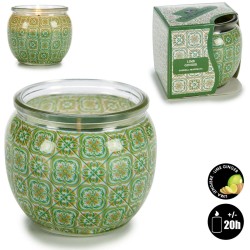 Scented Candle Acorde 5136 Lime Ginger (12 Units)