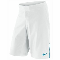 Herren-Sportshorts Nike Finals Paddel Weiß