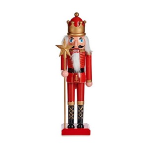 Figurine Décorative Rouge Casse-Noisette 21,5 x 81 x 16 cm Plastique