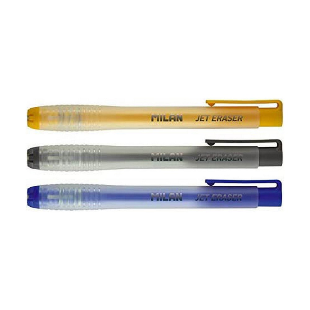 Eraser Milan Jet eraser Pencil Blue Multicolour