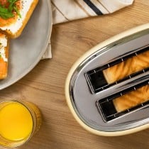 Grille-pain Cecotec Toast&Taste 1000 Retro Double 980 W Jaune