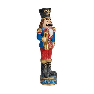 Nussknacker Krist+ TG19654 Blau aus Keramik 15 x 65,5 x 21,5 cm Nussknacker