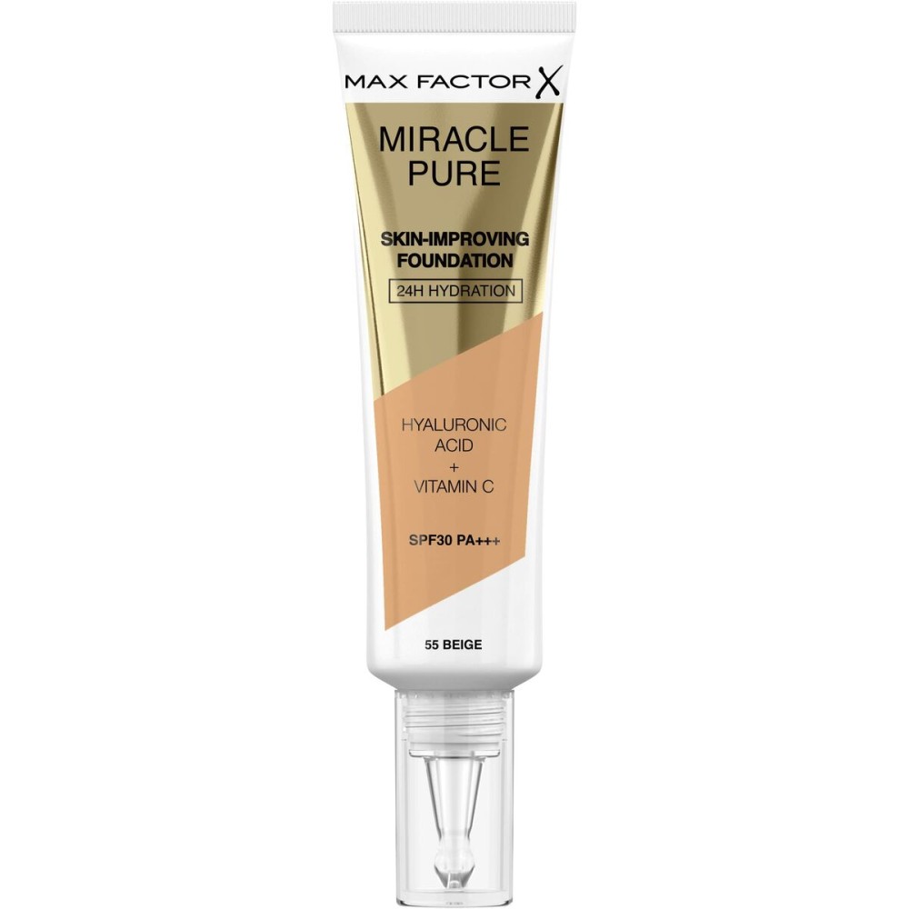 Base de maquillage liquide Max Factor Miracle Pure 55-beige SPF 30 (30 ml)