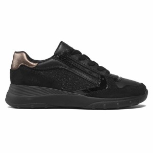 Damen Sneaker Geox Alleniee Schwarz