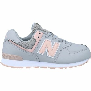 Casual Damenturnschuh New Balance 574  Grau Rosa