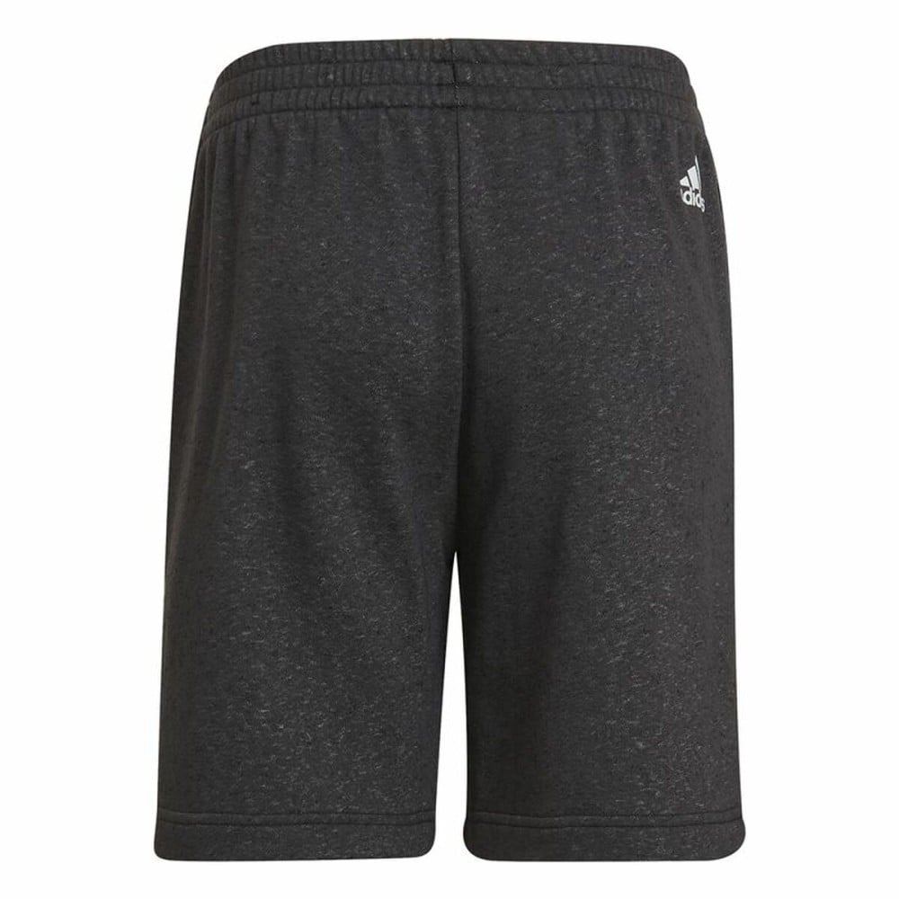 Short de Sport pour Enfants Adidas Future Icons 3 Stripes Noir