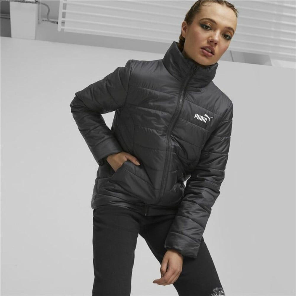 Sportjacke für Frauen Puma Essentials Schwarz