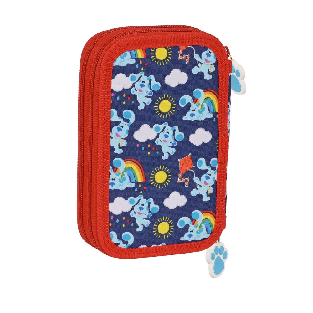 Plumier double Blue's Clues Blue marine (28 Pièces)