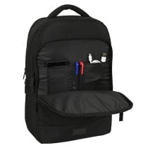 Laptop- und Tablet-Rucksack mit USB-Anschluss Capitán América Schwarz